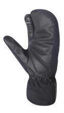 Chiba Winter-Fahrradhandschuhe Alaska Pro (Oberhand aus winddichtem Softshell und Stretch-Fabric) schwarz - 1 Paar